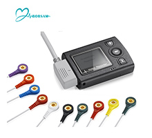 CE ISO134585 Borsam 3 channel 12 channel ECG Holter Monitor with Cable