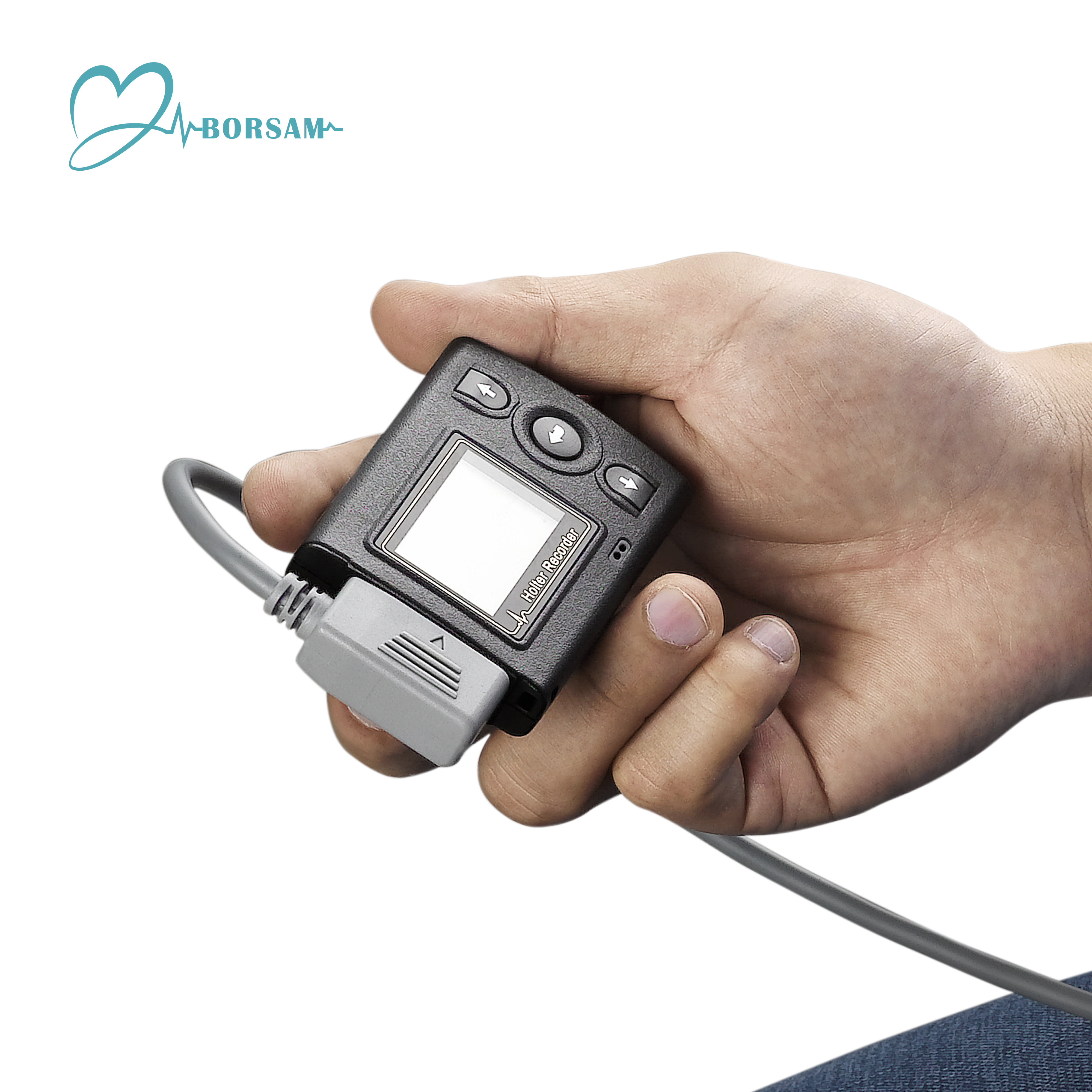 CE Approved  ECG Holter Monitor with Cable